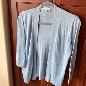 Cleo Cotton Blend Open Front Cardigan Size SP